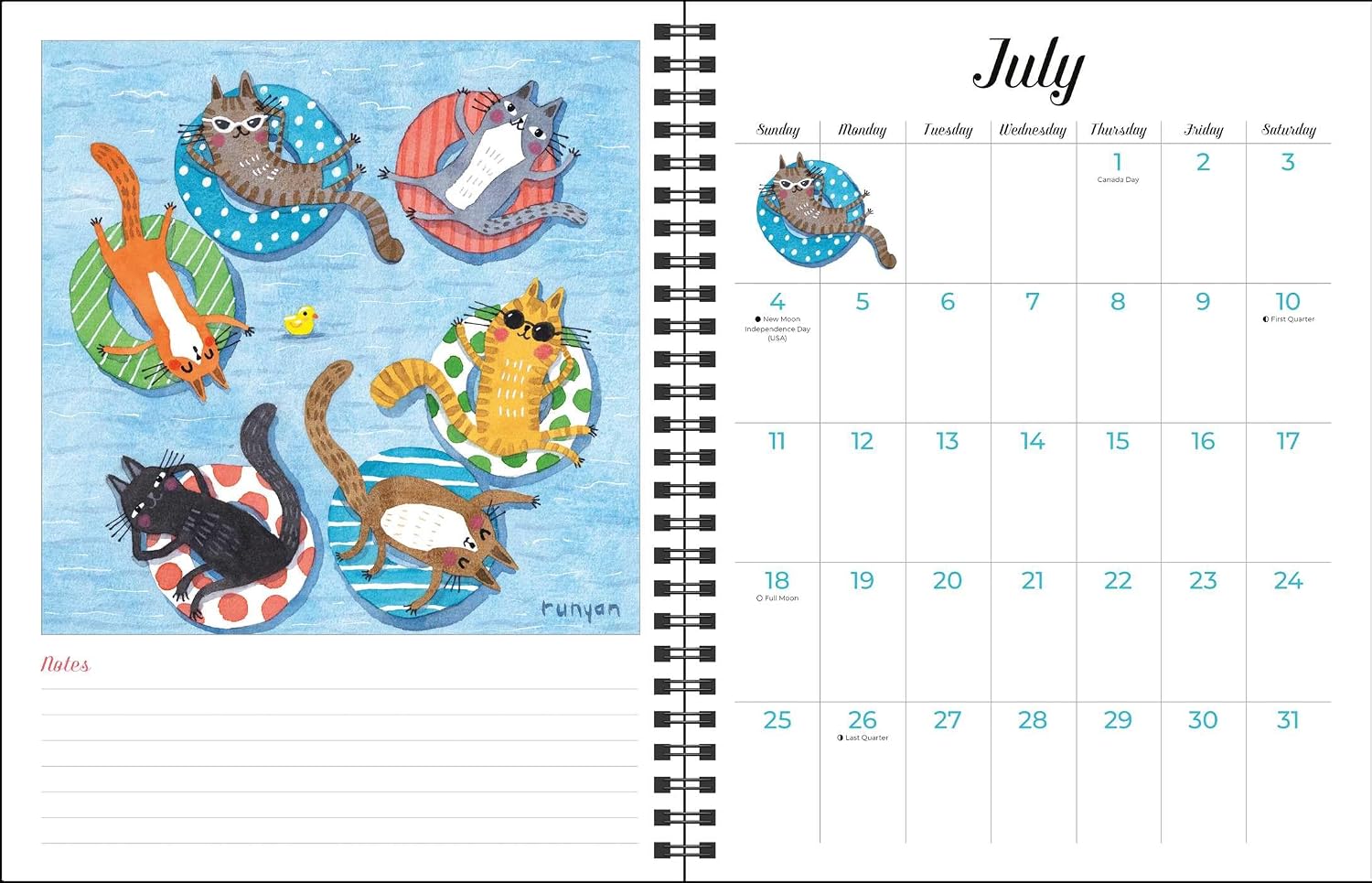 2027 Feline Monthly/Weekly Planner Calendar 20 9798881607906_2