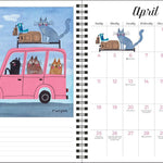 2027 Feline Monthly/Weekly Planner Calendar 20 9798881607906_4