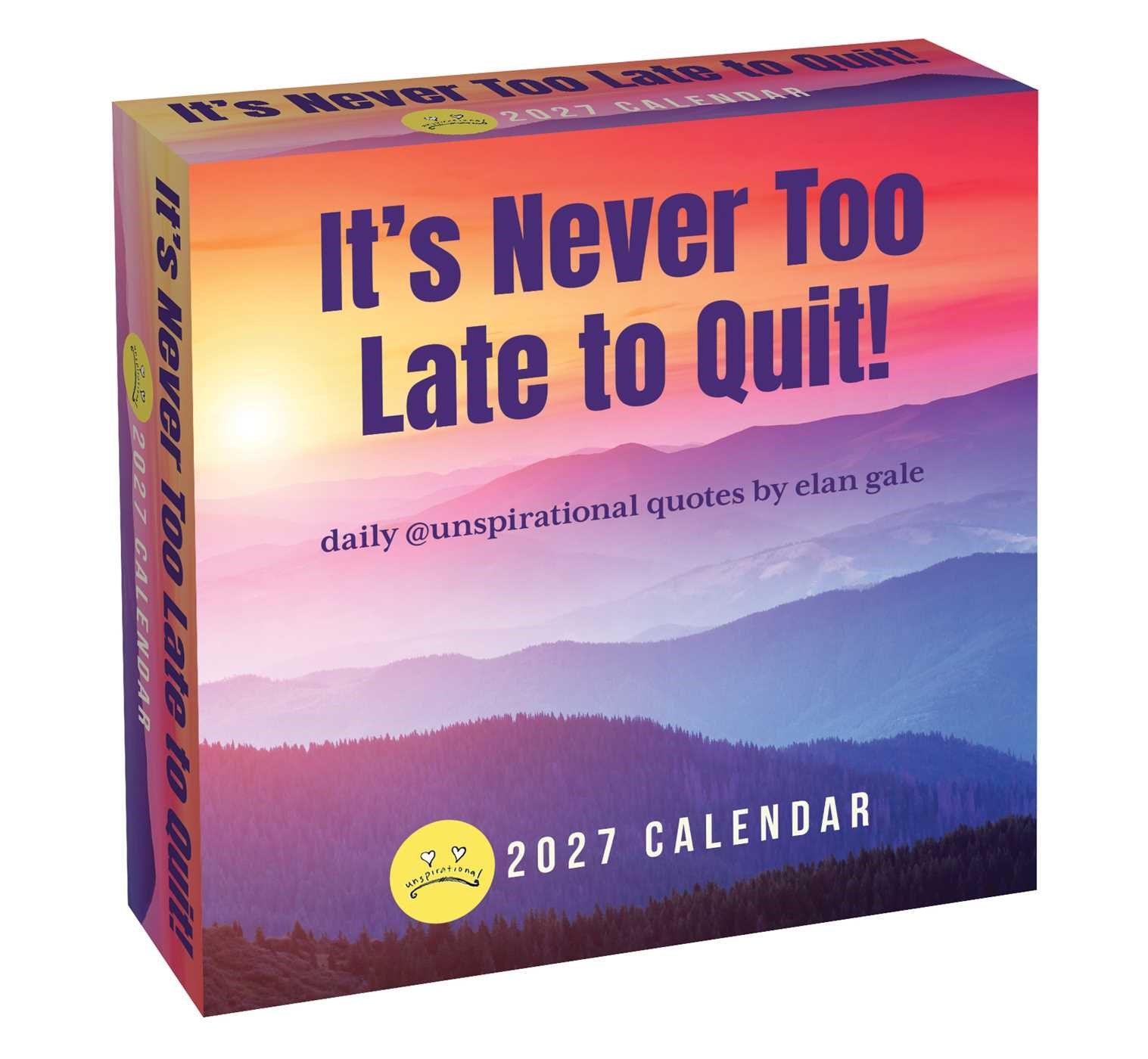 2027 Unspirational Day-To-Day Boxed Calendar 20 9798881608019