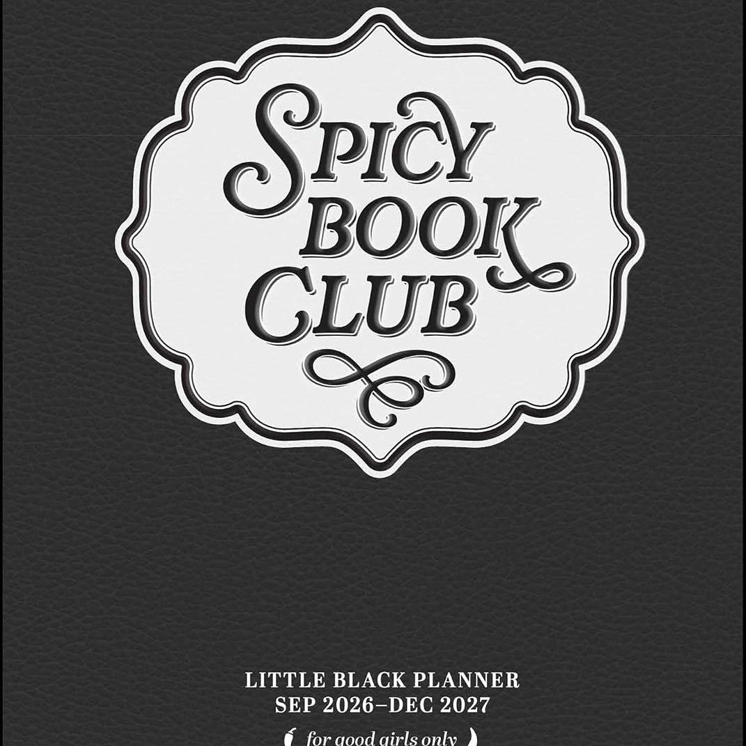 2026-2027 Spicy Book Club 16-Month Weekly/Monthly Planner Engagement Calendar 20 9798881608088