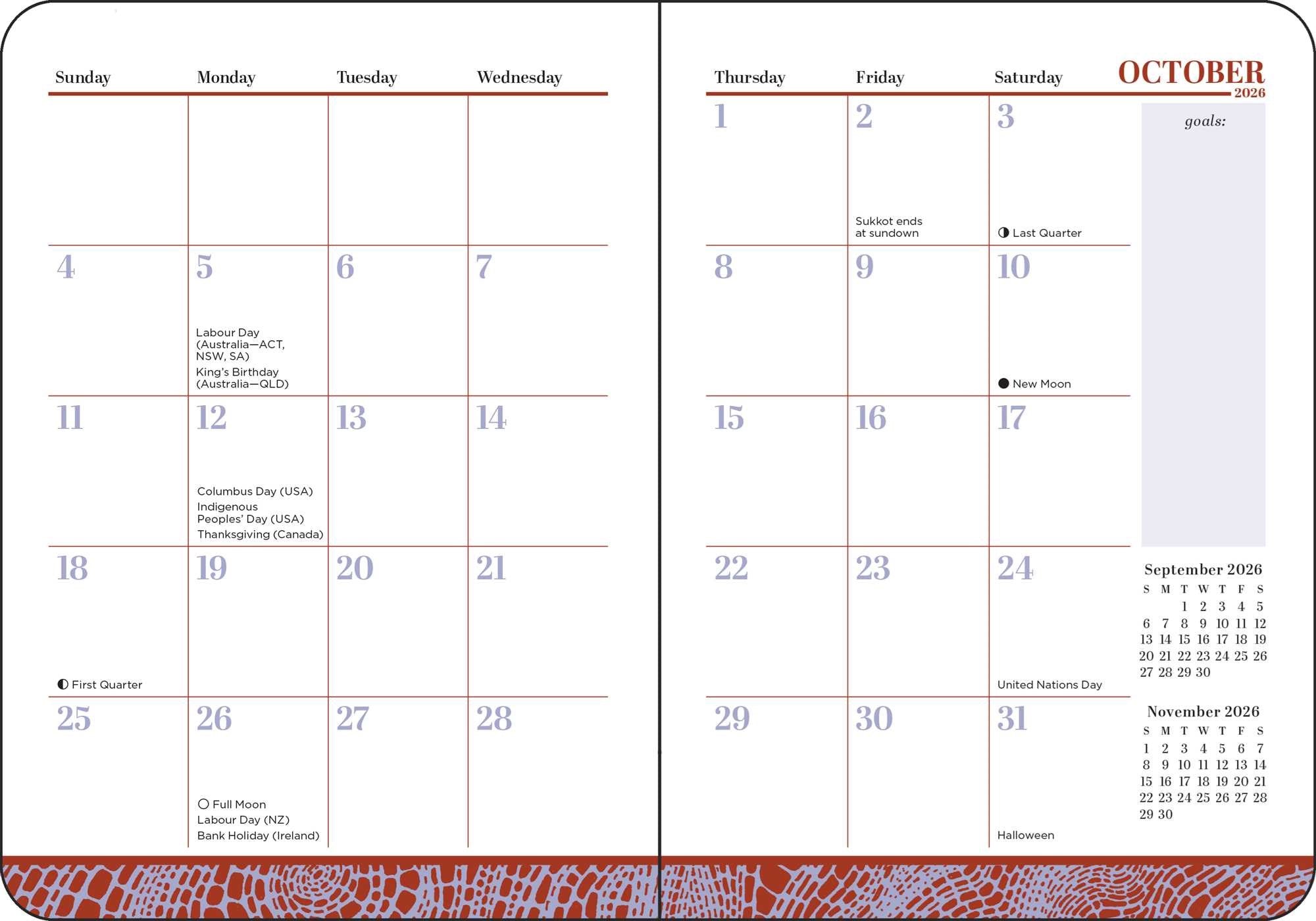2026-2027 Spicy Book Club 16-Month Weekly/Monthly Planner Engagement Calendar 20 9798881608088_2