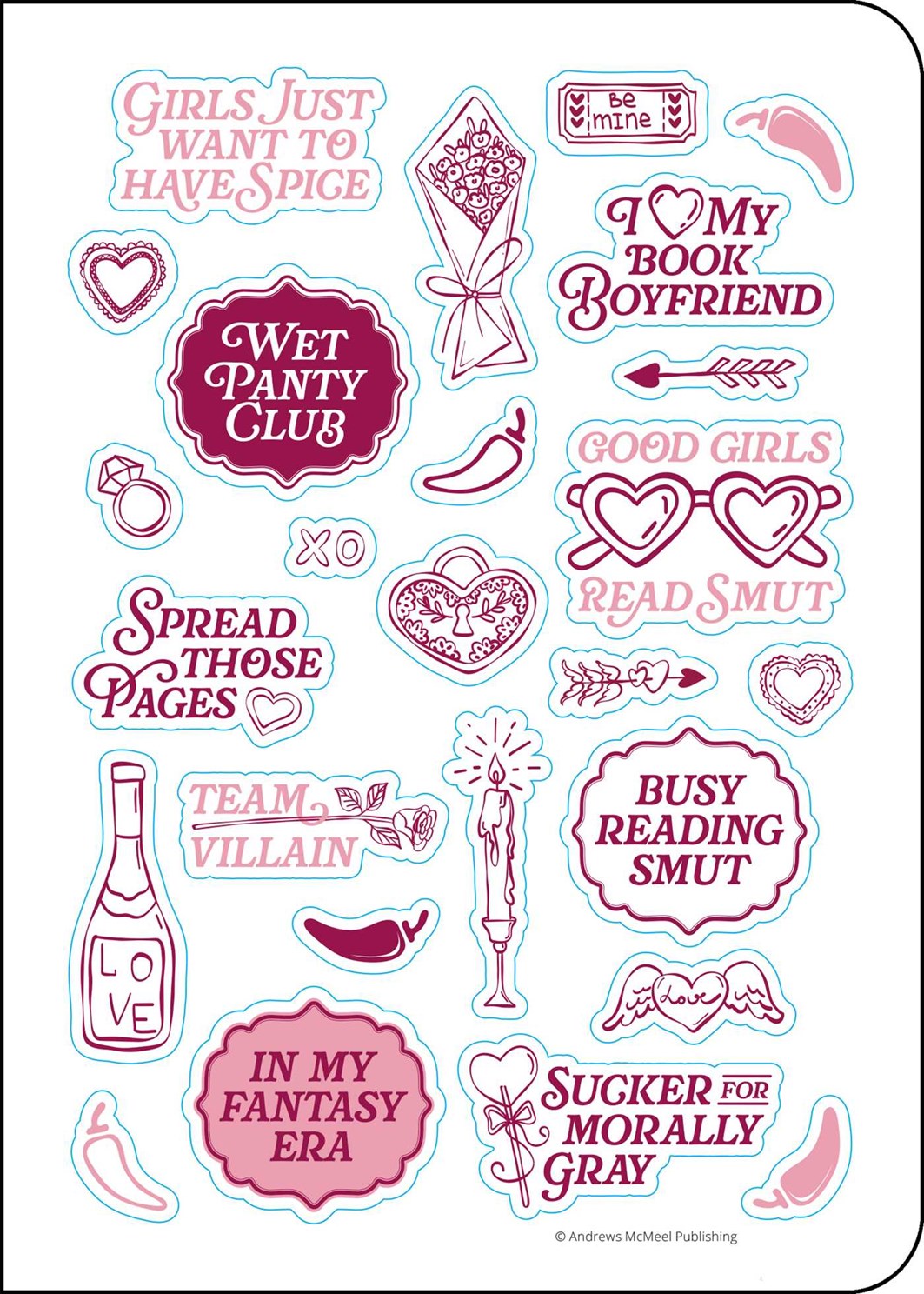 2026-2027 Spicy Book Club 16-Month Weekly/Monthly Planner Engagement Calendar 20 9798881608088_5