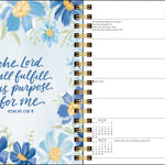 2027 Scriptures and Florals Weekly/Monthly Planner Calendar 7x9 20 9798881608347_2