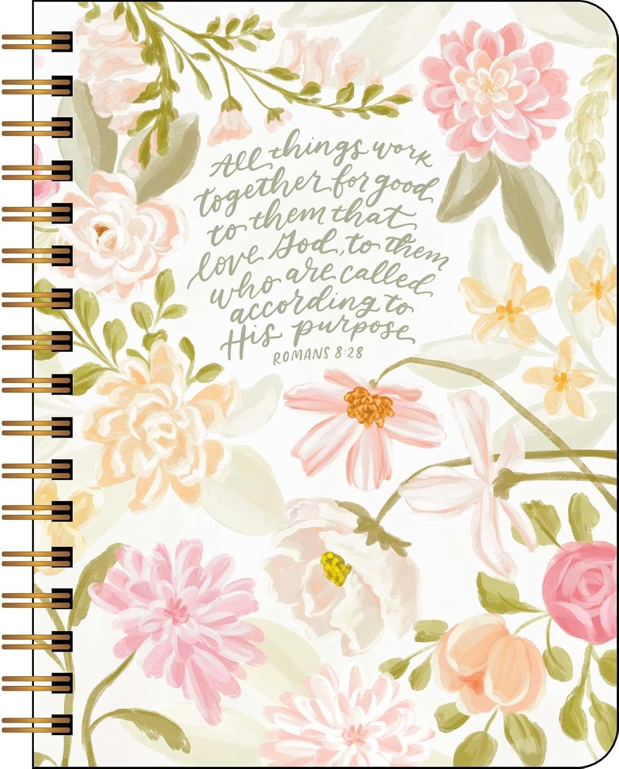 2027 Scriptures and Florals Weekly/Monthly Planner Calendar 7x9 20 9798881608347_2