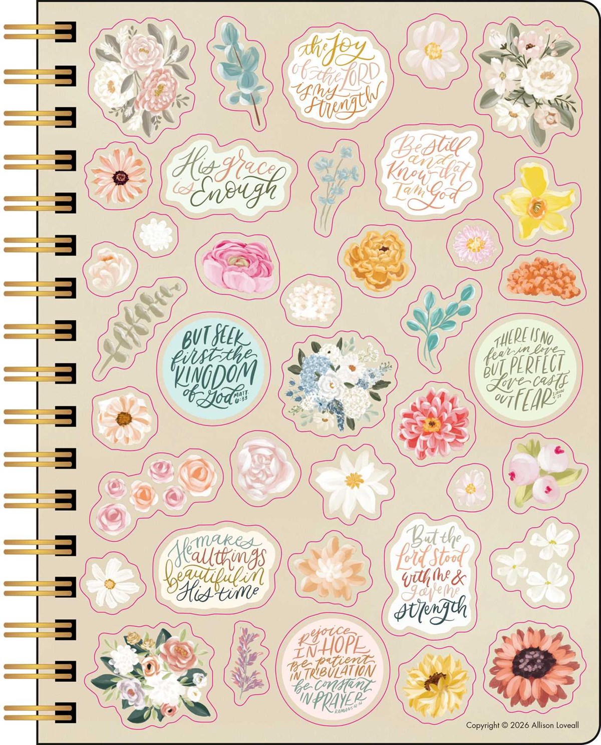2027 Scriptures and Florals Weekly/Monthly Planner Calendar 7x9 20 9798881608347_4