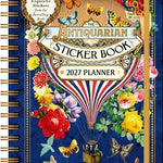 2027 The Antiquarian Sticker Book Monthly/Weekly Planner Calendar w/ sticker 7X9 20 9798881608620