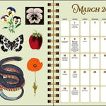 2027 The Antiquarian Sticker Book Monthly/Weekly Planner Calendar w/ sticker 7X9 20 9798881608620_1