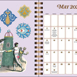 2027 The Antiquarian Sticker Book Monthly/Weekly Planner Calendar w/ sticker 7X9 20 9798881608620_3