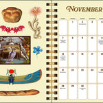 2027 The Antiquarian Sticker Book Monthly/Weekly Planner Calendar w/ sticker 7X9 20 9798881608620_5