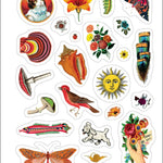 2027 The Antiquarian Sticker Book Monthly/Weekly Planner Calendar w/ sticker 7X9 20 9798881608620_7