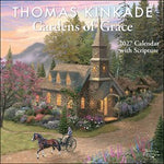 2027 Thomas Kinkade Gardens of Grace Wall Calendar with Scripture 12x12 20 9798881609337