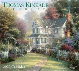 2027 Thomas Kincade Studios Deluxe Wall Calendar 20 9798881609368