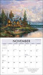 2027 Thomas Kincade Studios Deluxe Wall Calendar with Scripture 20 9798881609382_1