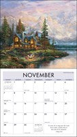 2027 Thomas Kincade Studios Deluxe Wall Calendar with Scripture 20 9798881609382_1