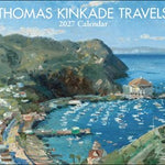 2027 Thomas Kincade Travels Deluxe Wall Calendar 20 9798881609429