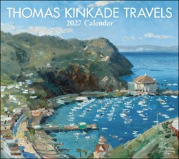 2027 Thomas Kincade Travels Deluxe Wall Calendar 20 9798881609429