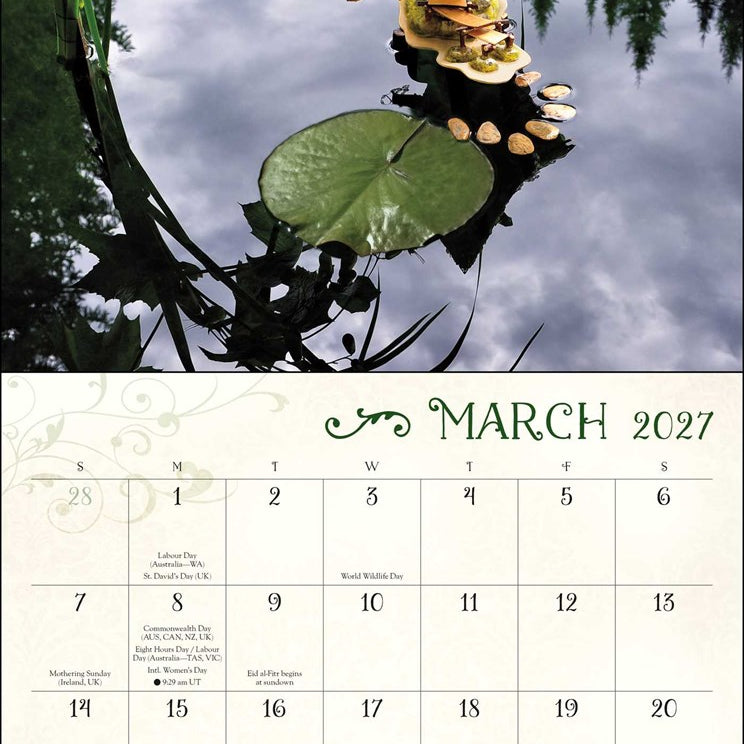 2027 Fairy Houses Wall Calendar 12x12 20 9798881610425_1