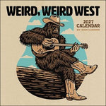 2027 Sam Larson's Weird, Weird West Wall Calendar 12x12 20 9798881610678