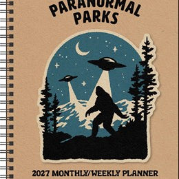 2027 Sam Larson's Paranormal Parks 12-Monthly/Weekly Planner Calendar 7X9 20 9798881610715