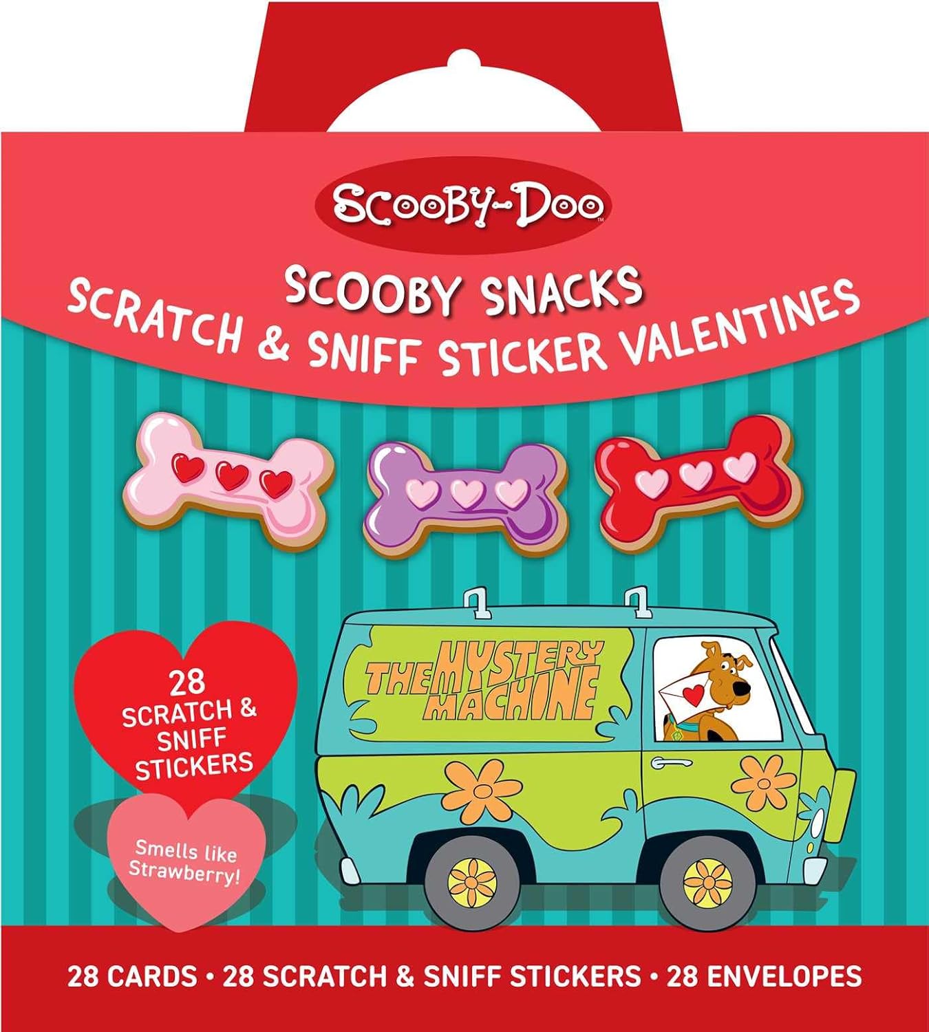 Scooby-Doo Valentines Stickers 9798886636659