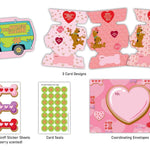 Scooby-Doo Valentines Stickers 9798886636659_1