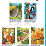 Woodland Animals: Sticker By Number by Owen. Weldon 20 9798886743852_2