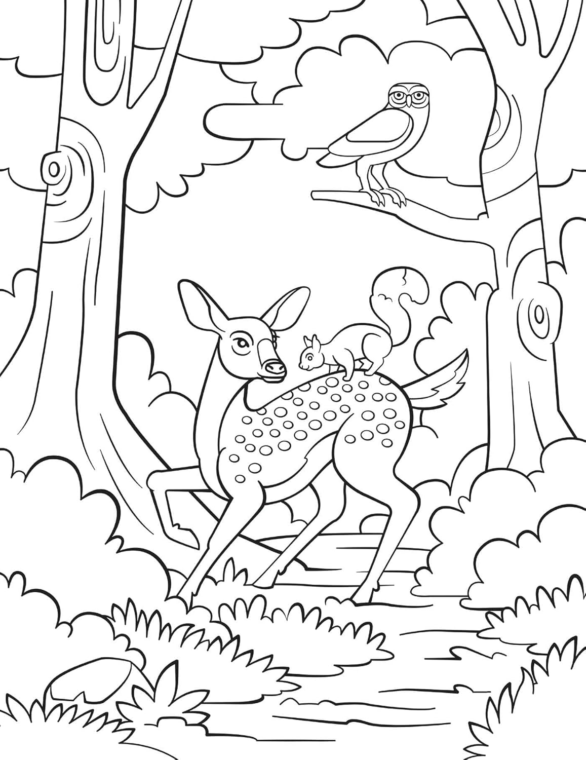 Woodland Animals: Sticker By Number by Owen. Weldon 20 9798886743852_3