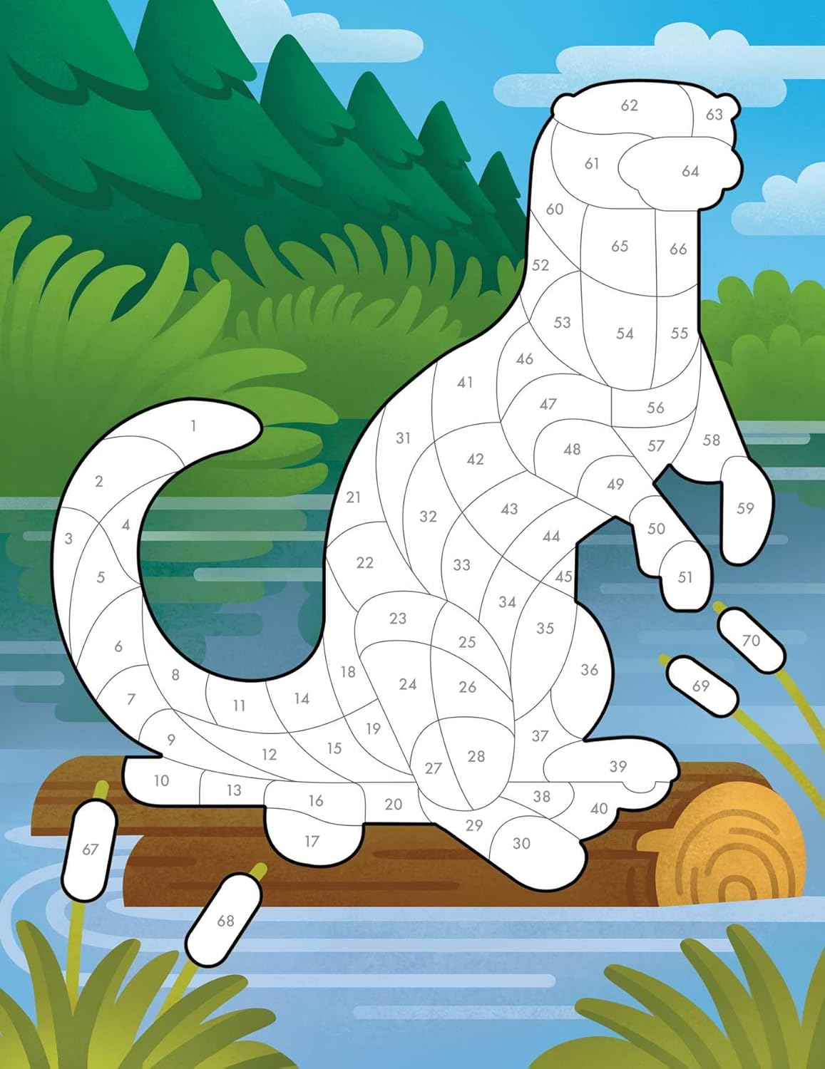 Woodland Animals: Sticker By Number by Owen. Weldon 20 9798886743852_6