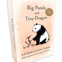 "Big Panda and Tiny Dragon Affirmation Cards" by Norbury, James 20 9798887621692