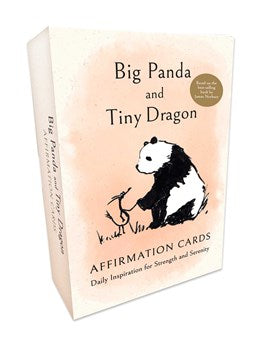 "Big Panda and Tiny Dragon Affirmation Cards" by Norbury, James 20 9798887621692