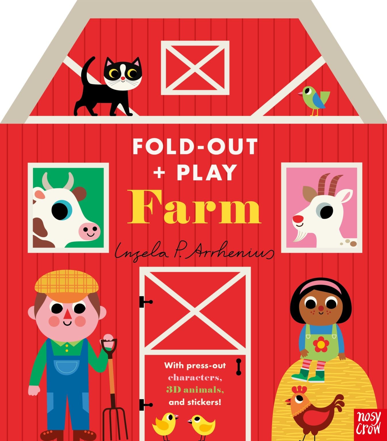 Fold-Out + Play: Farm by Ingela P. Arrhenius 80 9798887772905