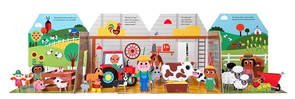 Fold-Out + Play: Farm by Ingela P. Arrhenius
