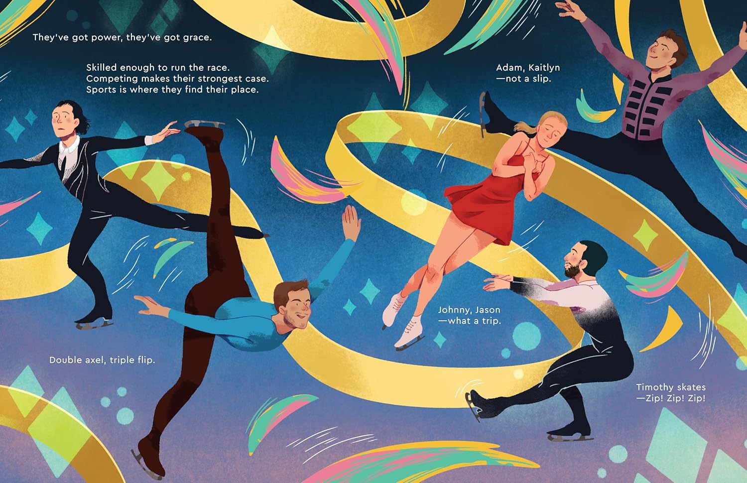 Play Proud: Fiercely Fabulous Queer Athletes by Sanders. Rob, Illustrated by Evans. Izzy 20 9798889834915_4