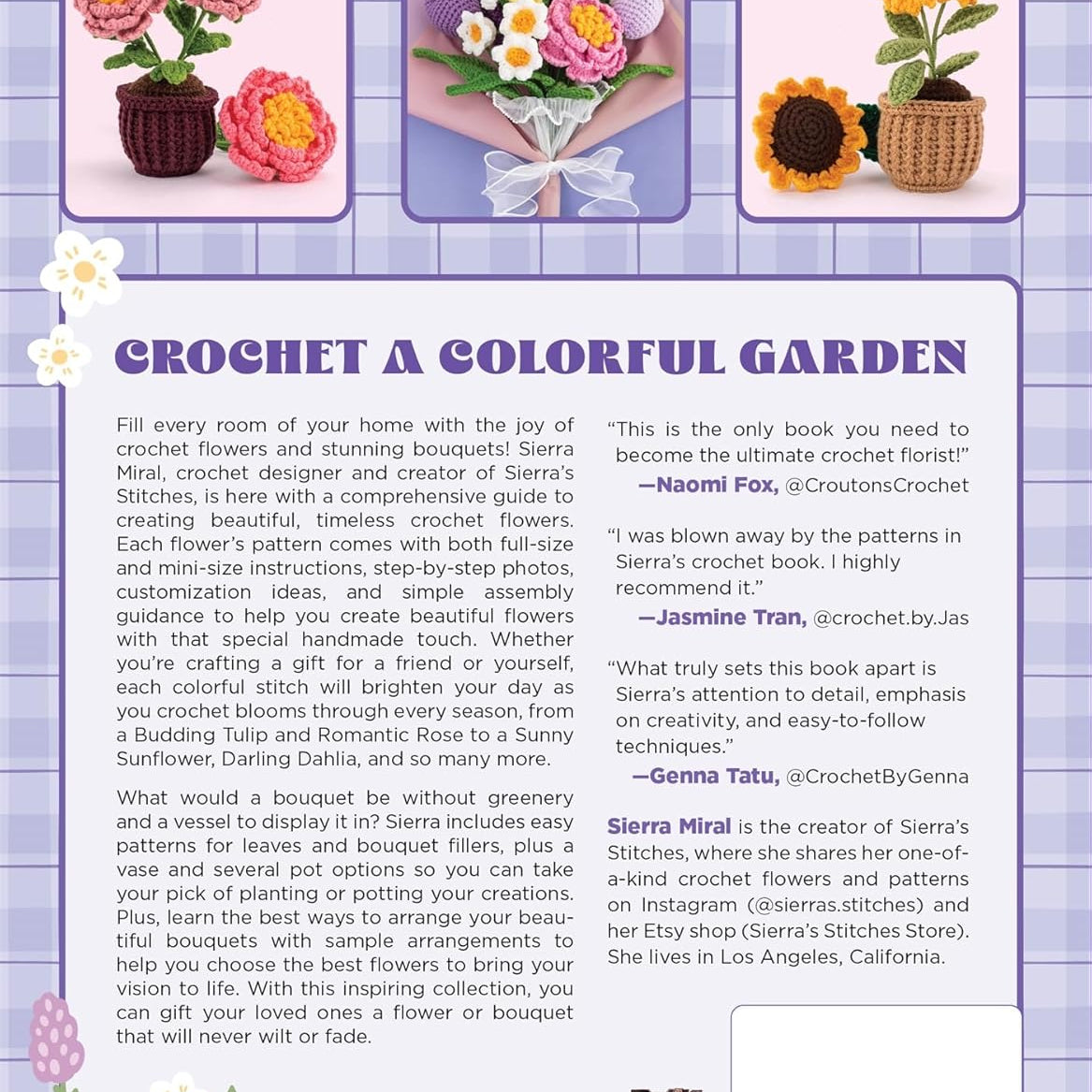 Crochet Flowers: 35 Patterns - Miral. Sierra 20 9798890032744_1_5dbd9c3a-0db2-4b35-a1dc-2aa2e66cc4f5