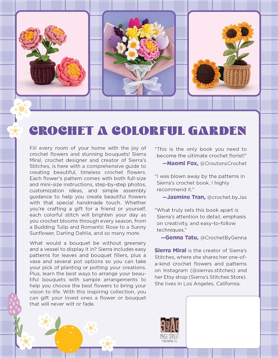 Crochet Flowers: 35 Patterns - Miral. Sierra 20 9798890032744_1_5dbd9c3a-0db2-4b35-a1dc-2aa2e66cc4f5