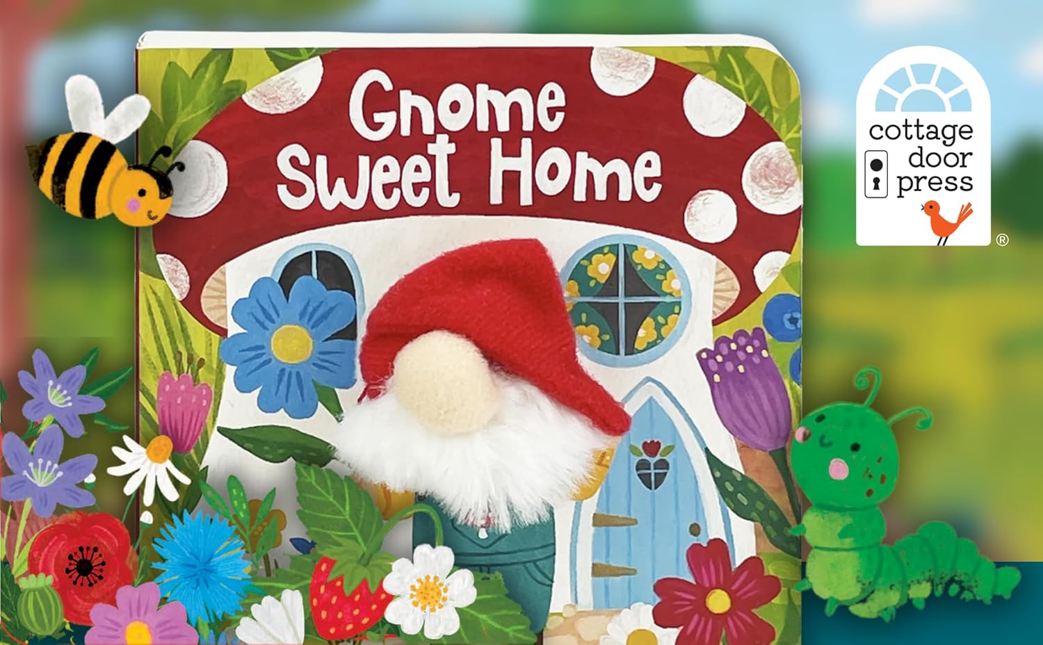 Gnome Sweet Home Puppet Book by Miriam. Jenny 20 9798890190444_1