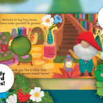 Gnome Sweet Home Puppet Book by Miriam. Jenny 20 9798890190444_2