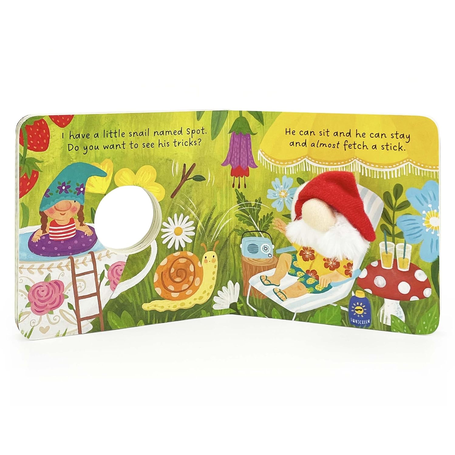 Gnome Sweet Home Puppet Book by Miriam. Jenny 20 9798890190444_5