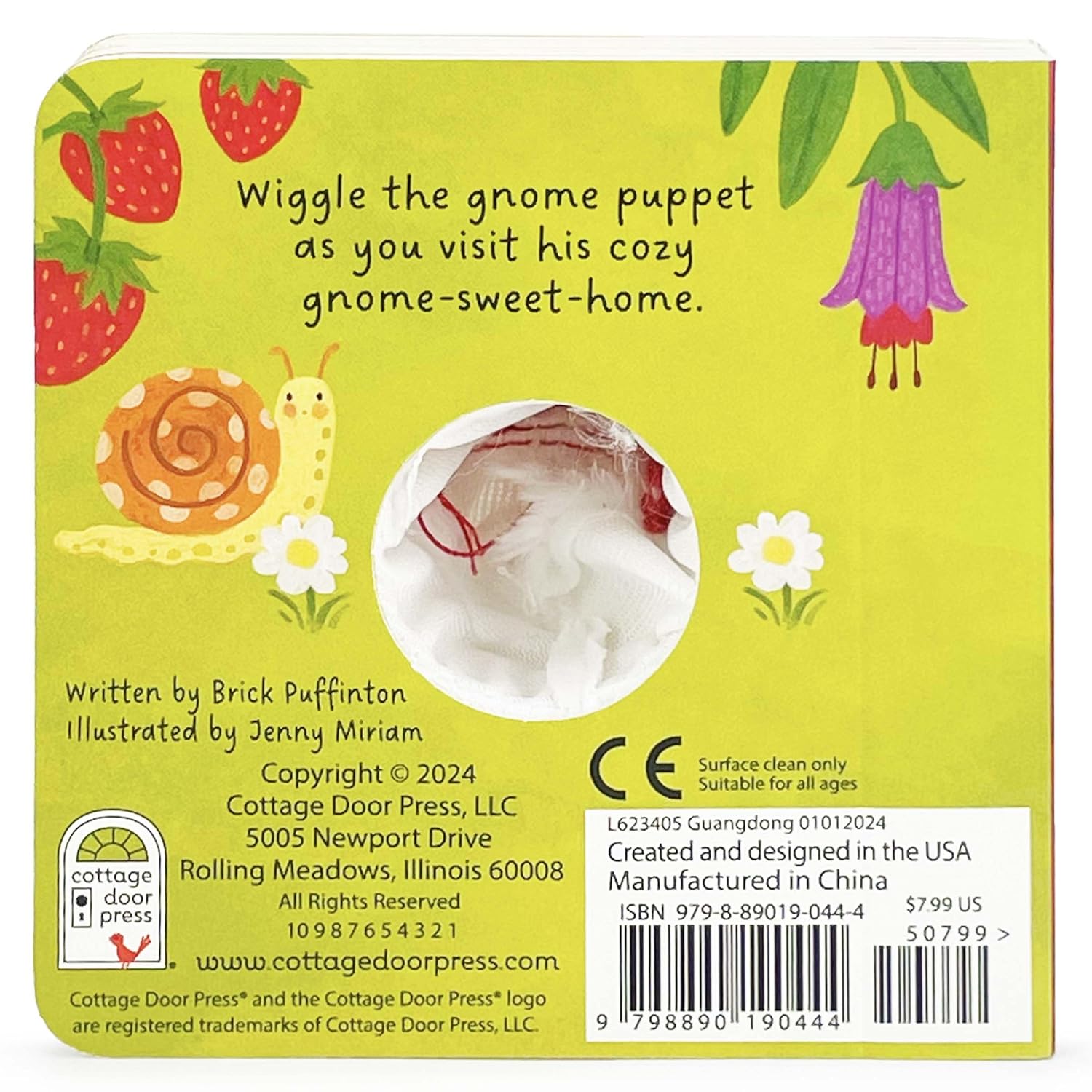 Gnome Sweet Home Puppet Book by Miriam. Jenny 20 9798890190444_7