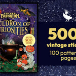 Sticker Emporium Cauldron Of Curiosites by Jordano. Powell 9798890191656_1