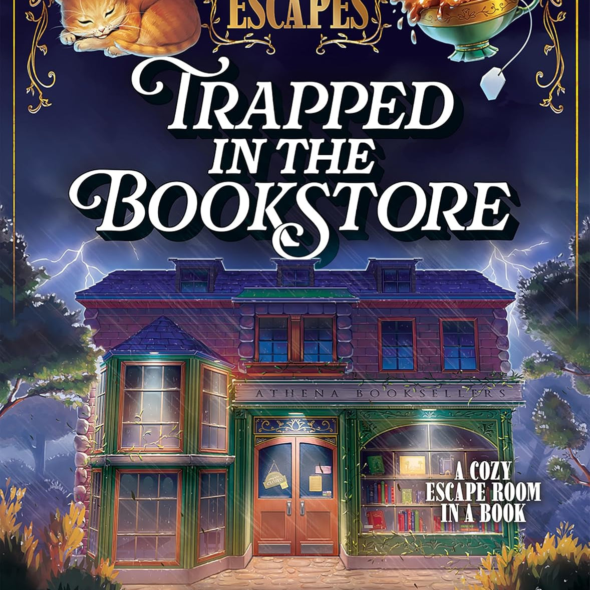 Puzzling Escapes Trapped In The Bookstore by Martin. Beth; Ruediger. Keri 20 9798890191687