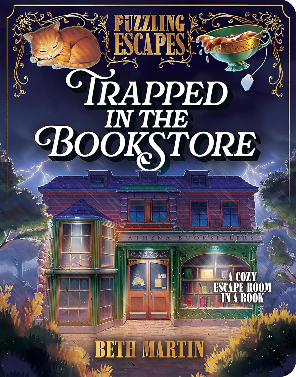 Puzzling Escapes Trapped In The Bookstore by Martin. Beth; Ruediger. Keri 20 9798890191687