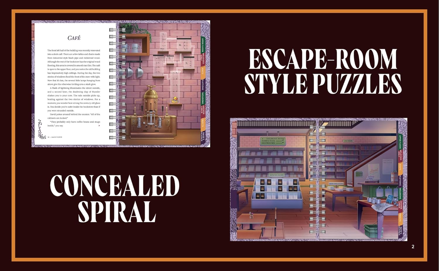 Puzzling Escapes Trapped In The Bookstore by Martin. Beth; Ruediger. Keri 20 9798890191687_2