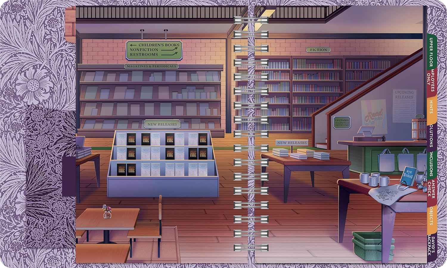Puzzling Escapes Trapped In The Bookstore by Martin. Beth; Ruediger. Keri 20 9798890191687_5