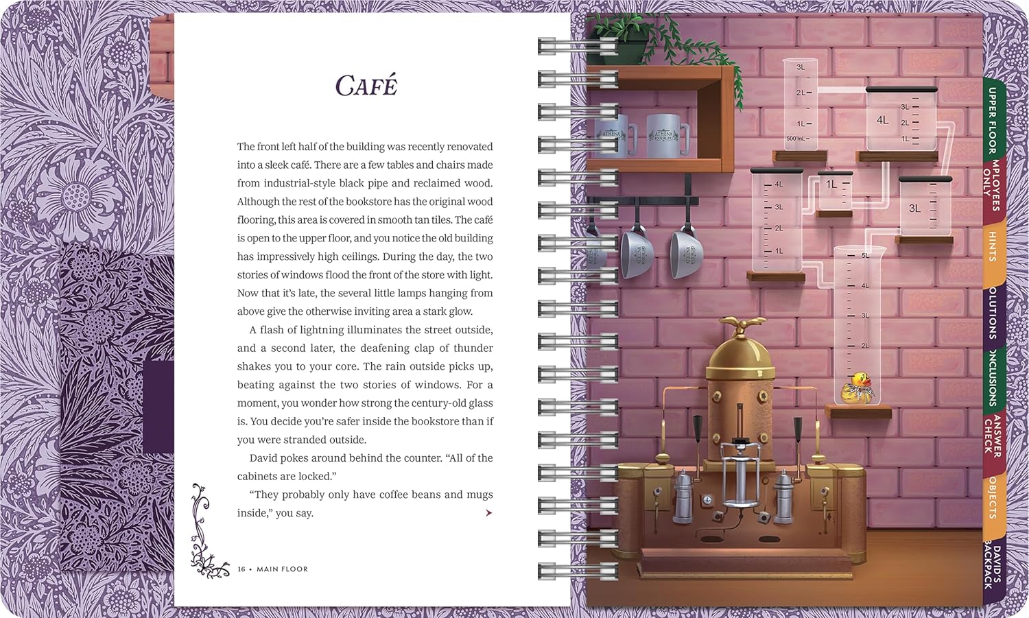Puzzling Escapes Trapped In The Bookstore by Martin. Beth; Ruediger. Keri 20 9798890191687_6