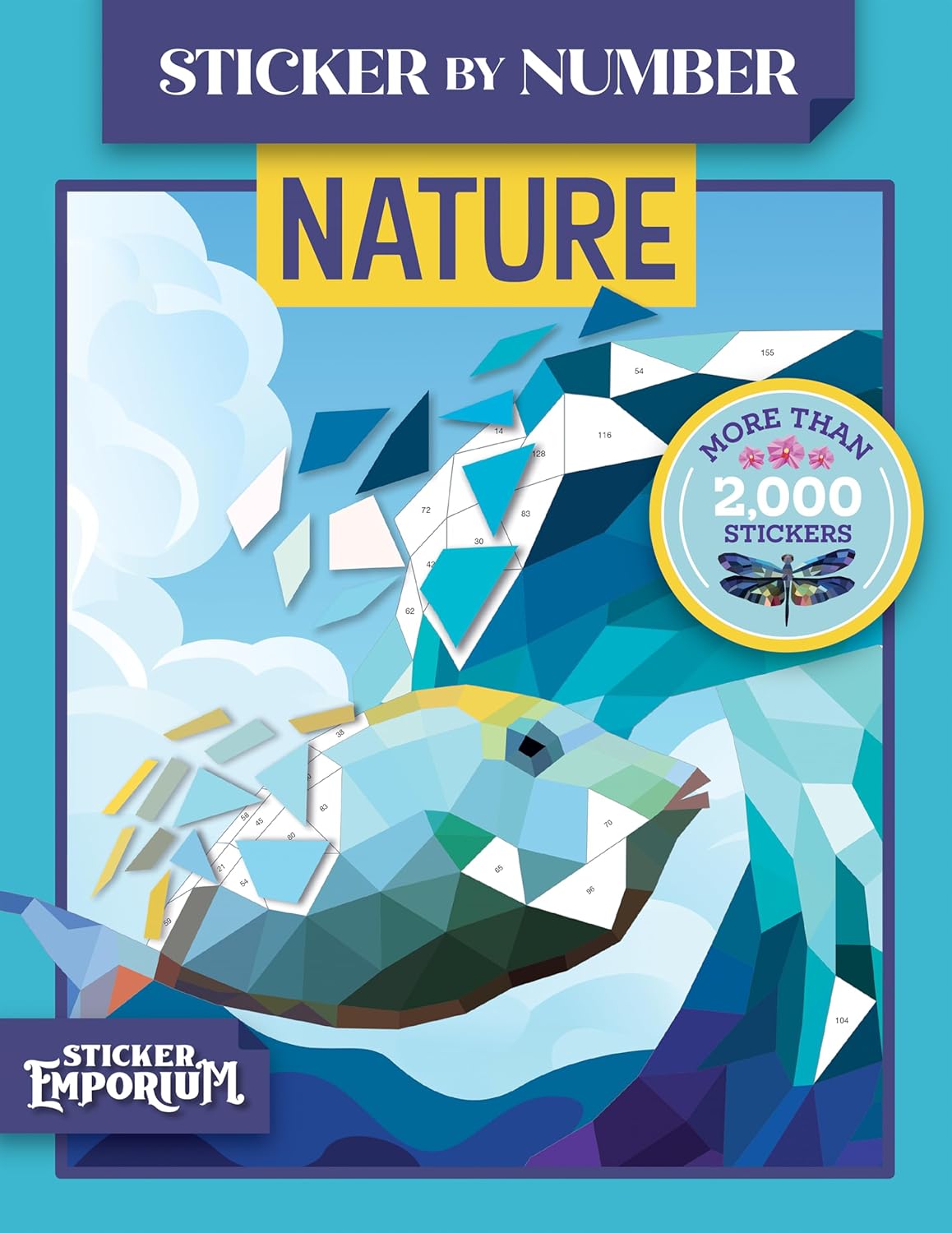 Sticker By Number Nature by Parragon Books 20 9798890191748