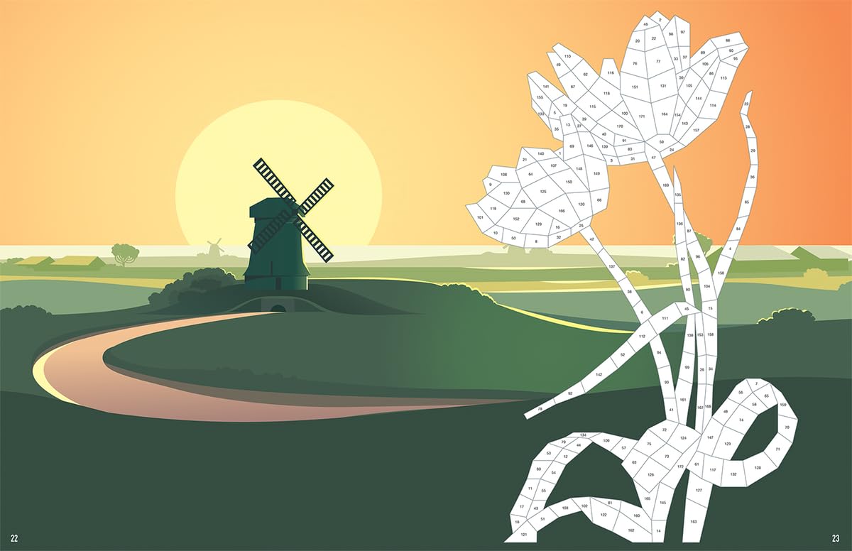Sticker By Number Nature by Parragon Books 20 9798890191748_5