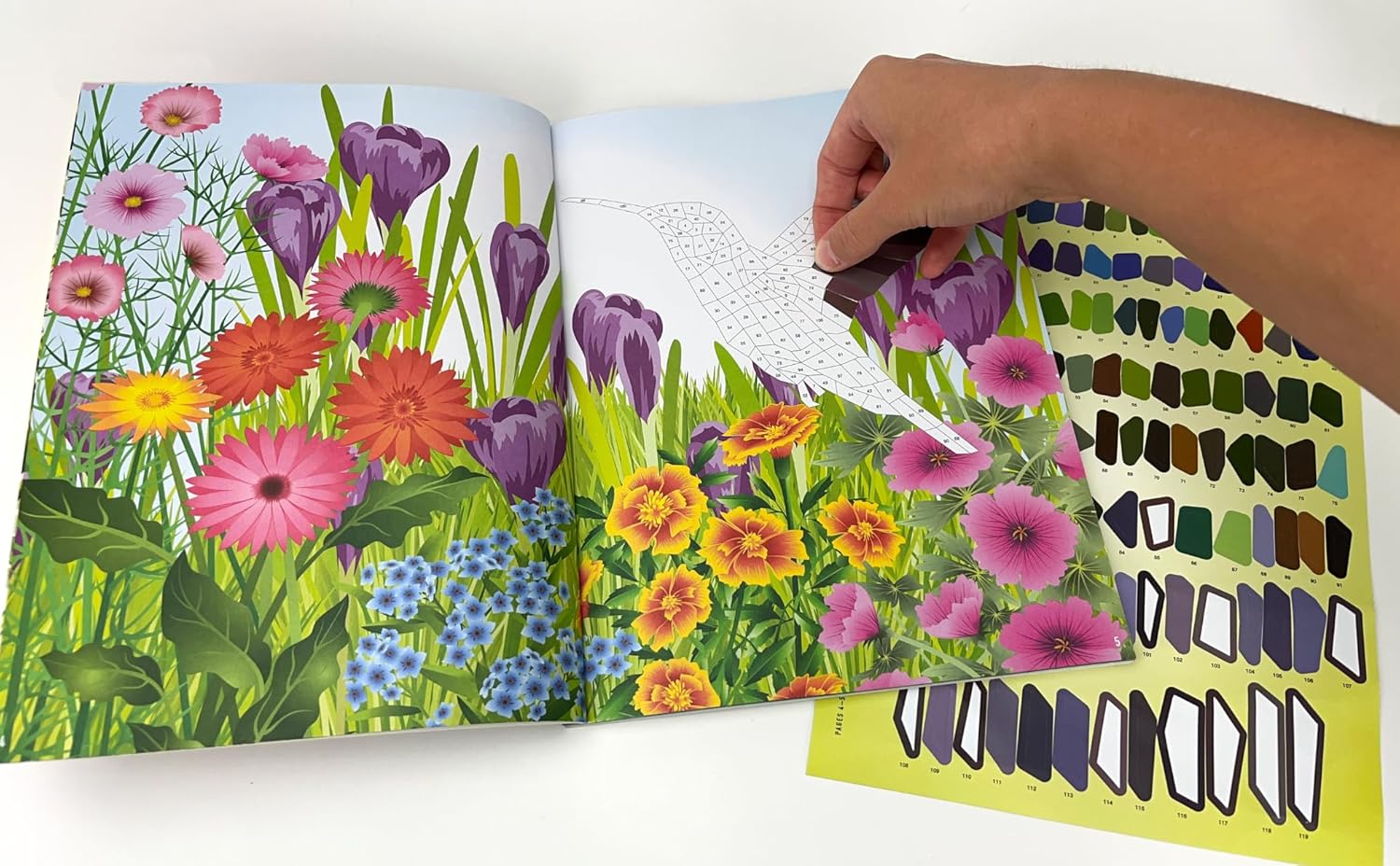 Sticker By Number Animals by Parragon Books 20 9798890191755_4