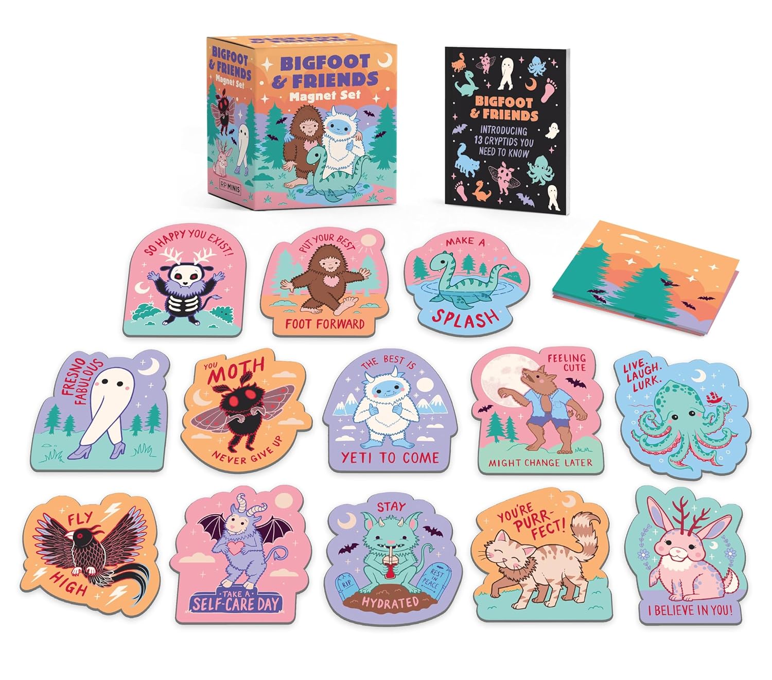Bigfoot & Friends Magnet Set 9798894140681