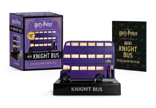 AVAIL 07/07/26 Harry Potter Mini Knight Bus Collectible Replica by Running Press 20 9798894142234
